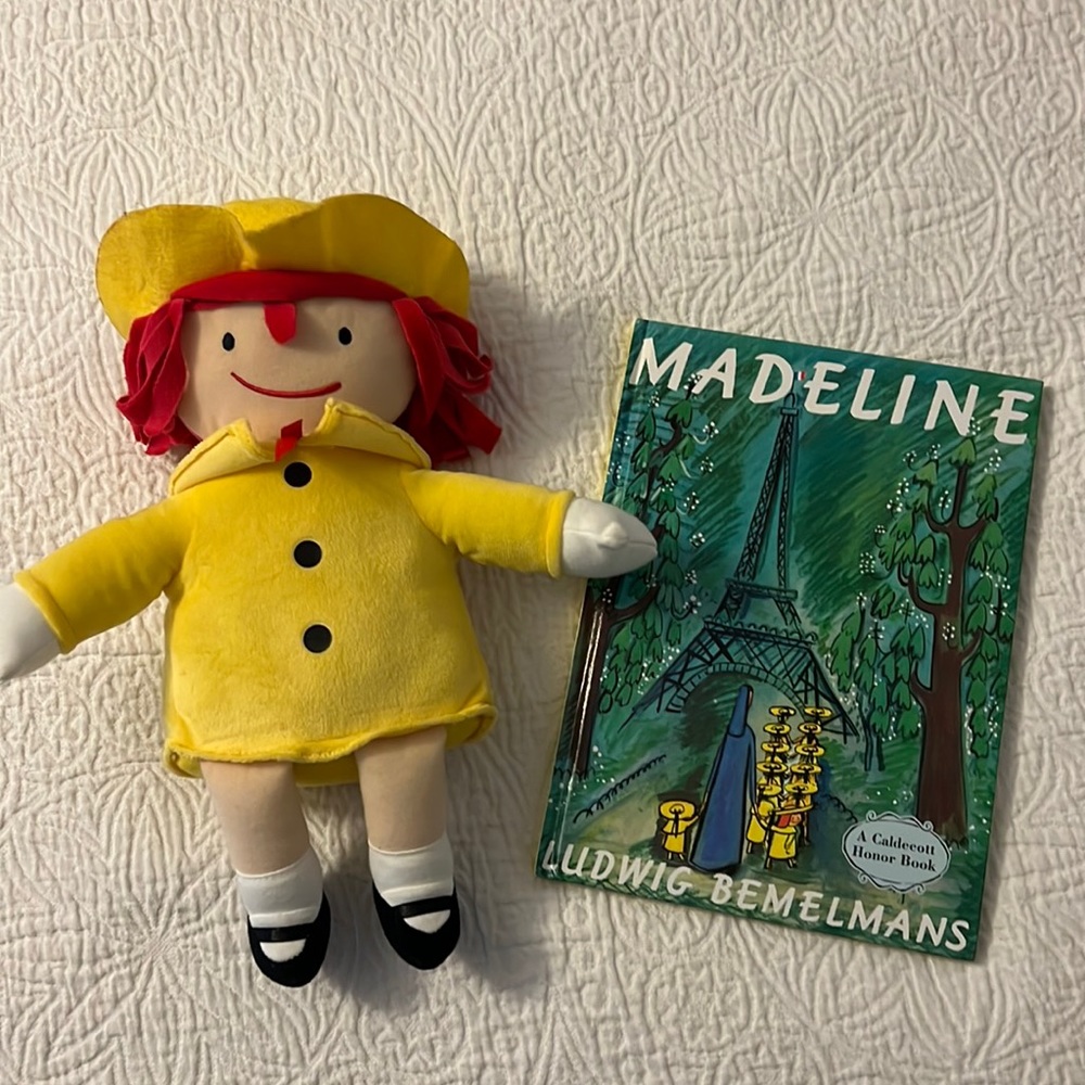 Madeline book and plush doll
